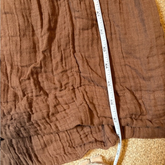 Free People Brown Wide-Leg Jumpsuit - Picture 2 of 6